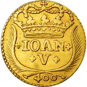 Portugal, Kingdom of / Four Hundred Reis 1739 - obverse photo
