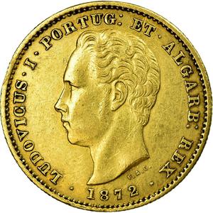 Portugal, Kingdom of / Five Thousand Reis 1872 - obverse photo