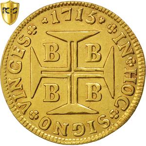 Portugal, Kingdom of / Two Thousand Reis 1715 - reverse photo