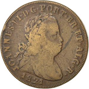 Portugal, Kingdom of / Forty Reis 1821 - obverse photo