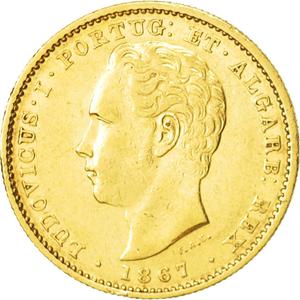 Portugal, Kingdom of / Five Thousand Reis 1867 - obverse photo