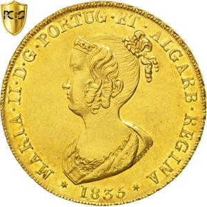 Portugal, Kingdom of / Peca 1835 - obverse photo