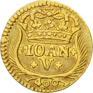 Portugal, Kingdom of / Four Hundred Reis 1743 - reverse photo