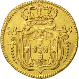 Portugal, Kingdom of / Half Escudo 1725 - reverse photo