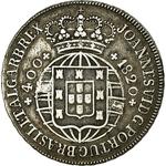 Four Hundred Reis 1820: Photo Coin, Portugal, Kingdom of, Four Hundred Reis 1820 / thumbnail