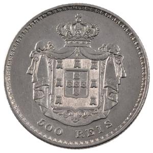 Portugal, Kingdom of / Five Hundred Reis 1847 - reverse photo