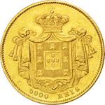 Five Thousand Reis 1860: Photo Coin, Portugal, Kingdom of, Five Thousand Reis 1860 / thumbnail