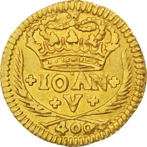 Portugal, Kingdom of / Four Hundred Reis 1720 - reverse photo