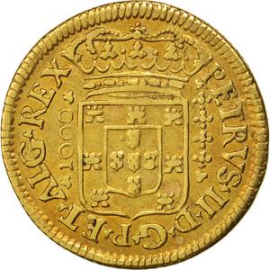 Portugal, Kingdom of / One Thousand Reis 1691 - obverse photo