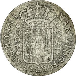 Portugal, Kingdom of / Four Hundred Reis 1793 - obverse photo