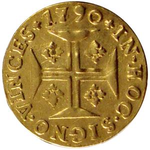 Portugal, Kingdom of / Four Hundred Reis 1790 - reverse photo