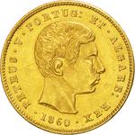 Five Thousand Reis 1860: Photo Coin, Portugal, Kingdom of, Five Thousand Reis 1860 / thumbnail