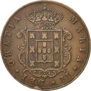 Portugal, Kingdom of / Twenty Reis 1850 - obverse photo