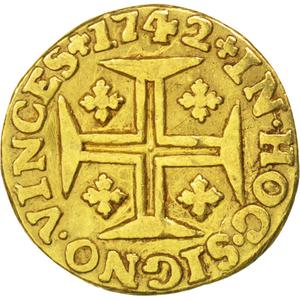 Portugal, Kingdom of / Four Hundred Reis 1742 - obverse photo