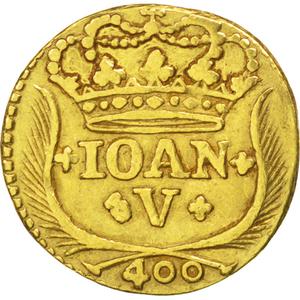 Portugal, Kingdom of / Four Hundred Reis 1742 - reverse photo