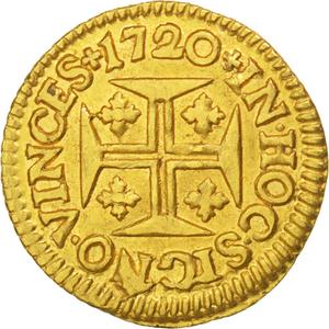Portugal, Kingdom of / Four Hundred Reis 1720 - obverse photo