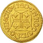 Four Hundred Reis 1720: Photo Coin, Portugal, Kingdom of, Four Hundred Reis 1720 / thumbnail