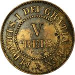 Five Reis 1863: Photo Coin, Portugal, Kingdom of, Five Reis 1863 / thumbnail