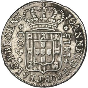 Portugal, Kingdom of / Four Hundred Reis 1815 - obverse photo