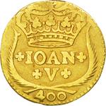 Four Hundred Reis 1718: Photo Coin, Portugal, Kingdom of, Four Hundred Reis 1718 / thumbnail