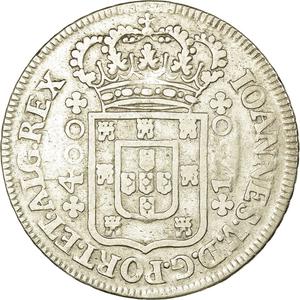 Portugal, Kingdom of / Four Hundred Reis 1750 - obverse photo