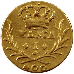 Portugal, Kingdom of / Four Hundred Reis 1790 - obverse photo