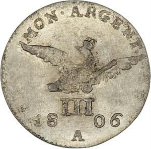 Prussia, Kingdom of / Three Groschen 1806 - reverse photo