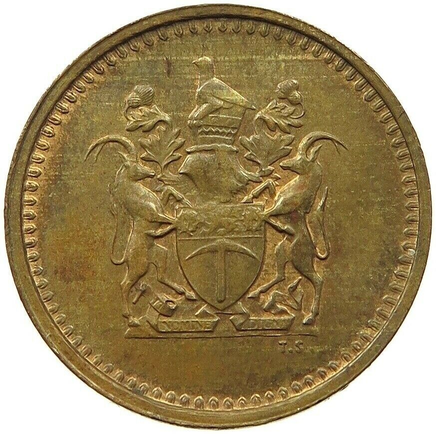 One Cent 1974 Coin From Rhodesia Online Coin Club one-cent-1974-coin-from-rhodesia-online-coin-club
