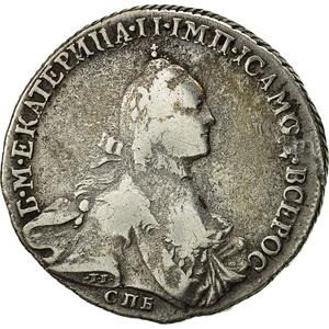 Russia, Empire of / Poltina 1764 - obverse photo