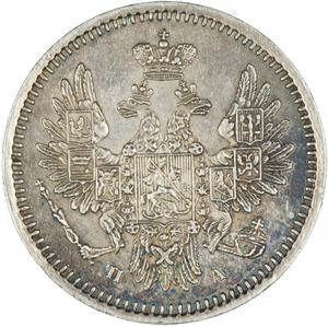 Russia, Empire of / Five Kopecks 1850 - obverse photo