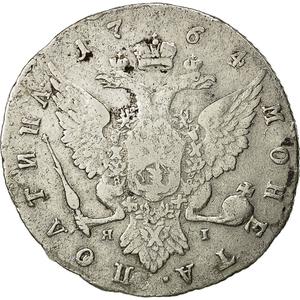 Russia, Empire of / Poltina 1764 - reverse photo