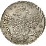 One Rouble 1740: Photo Coin, Russia, Empire of, One Rouble 1740 / thumbnail