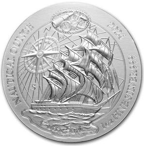 Rwanda / Silver Ounce 2024 Nautical Ounce - Cutty Sark - reverse photo