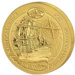 Rwanda / Gold Twelfth-Ounce 2025 Nautical Ounce - Victory - reverse photo
