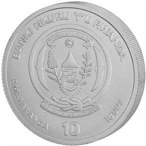 Rwanda / Silver Twelfth-Ounce 2026 Lunar Ounce - Year of the Horse - obverse photo