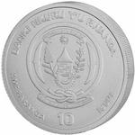Rwanda / Silver Twelfth-Ounce 2026 Lunar Ounce - Year of the Horse - obverse photo