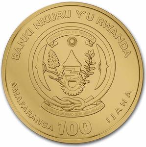 Rwanda / Gold Ounce 2025 Nautical Ounce - Victory - obverse photo