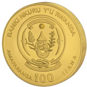 Rwanda / Gold Twelfth-Ounce 2025 Nautical Ounce - Victory - obverse photo