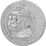Rwanda / Silver Twelfth-Ounce 2025 Nautical Ounce - Victory - reverse photo