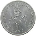 Rwanda / One Franc 1977 - obverse photo
