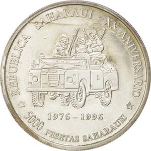 Sahrawi Arab Democratic Republic / Five Thousand Pesetas 1996 - obverse photo