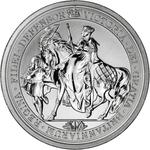 Saint Helena / Silver Ounce and Quarter 2024 Queen Victoria Seal - reverse photo