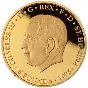 Saint Helena / Gold Ounce 2023 Modern United States Trade Dollar - obverse photo
