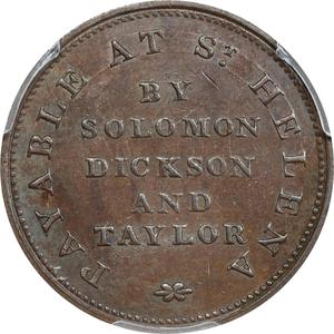 Saint Helena / Half Penny Token 1821 - obverse photo