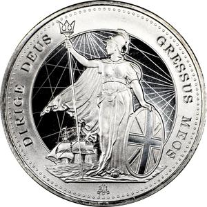 Saint Helena / Silver Ounce 2021 Britannia - reverse photo