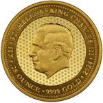 Saint Helena / Gold Quarter Ounce 2024 Queen Victoria Seal - obverse photo