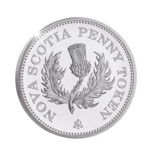 Saint Helena / Silver Ounce 2019 Nova Scotia Penny - reverse photo