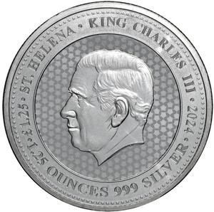 Saint Helena / Silver Ounce and Quarter 2024 Queen Victoria Seal - obverse photo