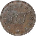 Half Penny Token 1821: Photo Coin, Saint Helena, Ascension and Tristan da Cunha, Half Penny Token 1821 / thumbnail