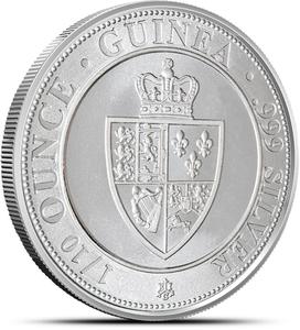 Saint Helena / Silver Tenth-Ounce 2023 Spade Guinea - reverse photo
